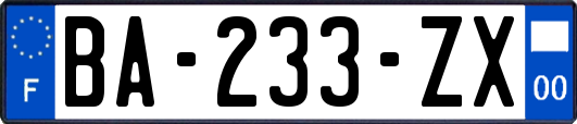 BA-233-ZX