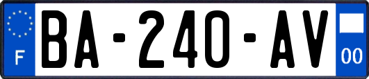 BA-240-AV