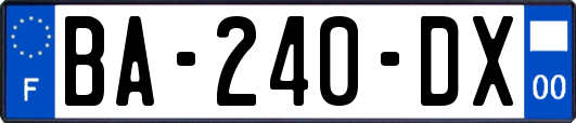 BA-240-DX