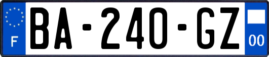 BA-240-GZ