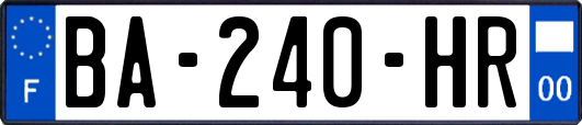 BA-240-HR