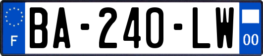 BA-240-LW
