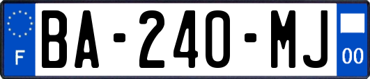 BA-240-MJ