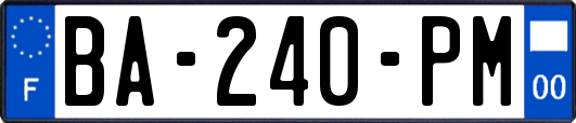 BA-240-PM