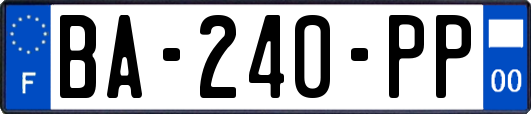 BA-240-PP