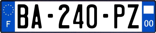 BA-240-PZ