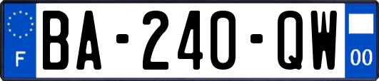 BA-240-QW