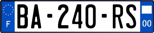 BA-240-RS