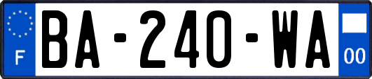 BA-240-WA
