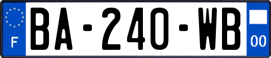 BA-240-WB