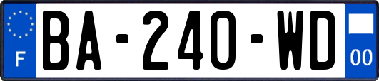 BA-240-WD