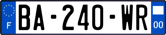 BA-240-WR