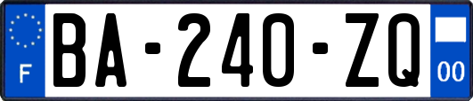 BA-240-ZQ