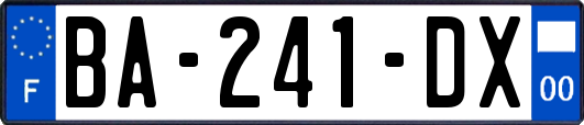 BA-241-DX