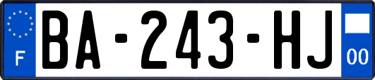 BA-243-HJ