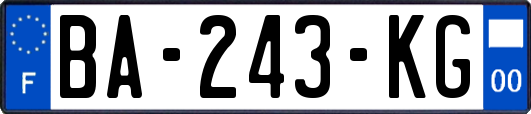 BA-243-KG