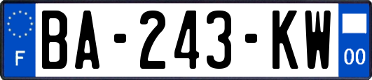 BA-243-KW