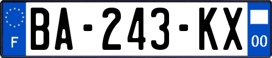 BA-243-KX