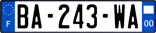 BA-243-WA