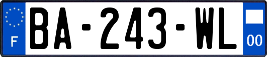 BA-243-WL