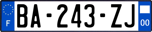 BA-243-ZJ