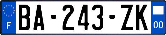 BA-243-ZK