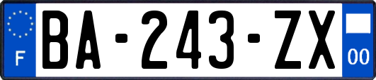 BA-243-ZX