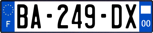 BA-249-DX