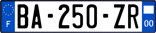 BA-250-ZR