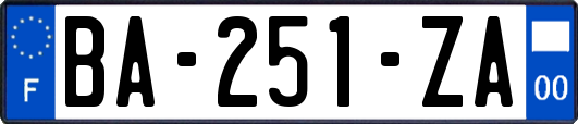 BA-251-ZA