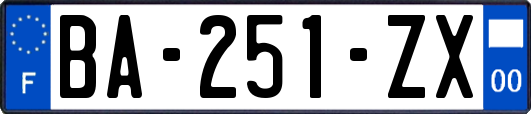 BA-251-ZX