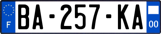 BA-257-KA