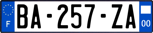 BA-257-ZA