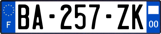 BA-257-ZK