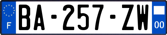 BA-257-ZW