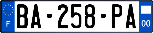 BA-258-PA