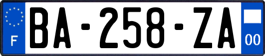 BA-258-ZA