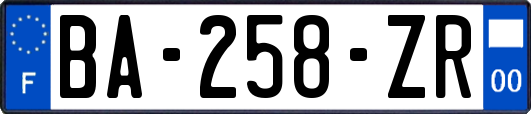 BA-258-ZR