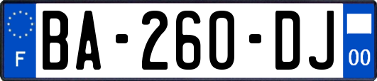 BA-260-DJ