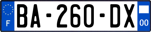 BA-260-DX