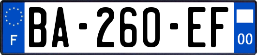 BA-260-EF