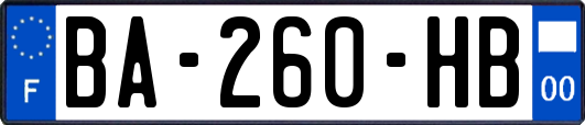 BA-260-HB