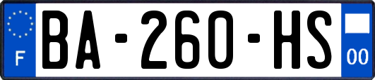 BA-260-HS