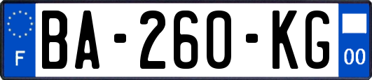 BA-260-KG