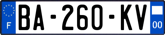 BA-260-KV