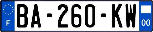 BA-260-KW
