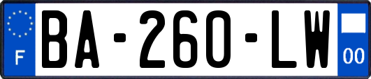 BA-260-LW