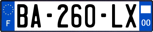 BA-260-LX