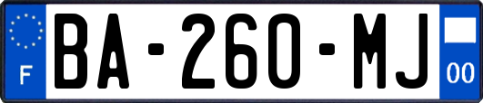 BA-260-MJ