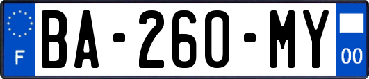 BA-260-MY